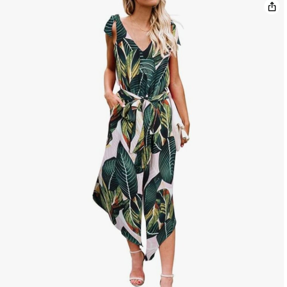 Sleeveless jumpsuit